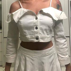 Fashion Nova button up top